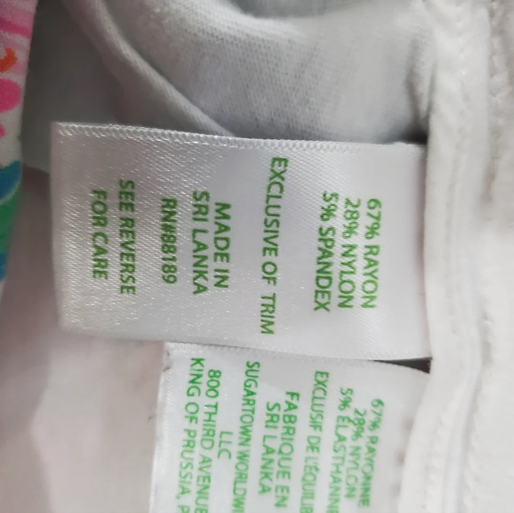 LILLY PULITZER Scalloped Shorts Size 16 - Picture 6 of 7